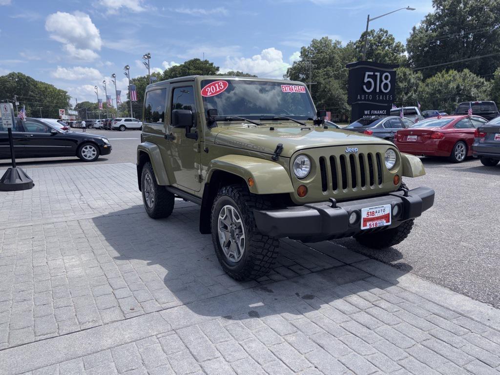 used 2013 Jeep Wrangler car, priced at $15,899