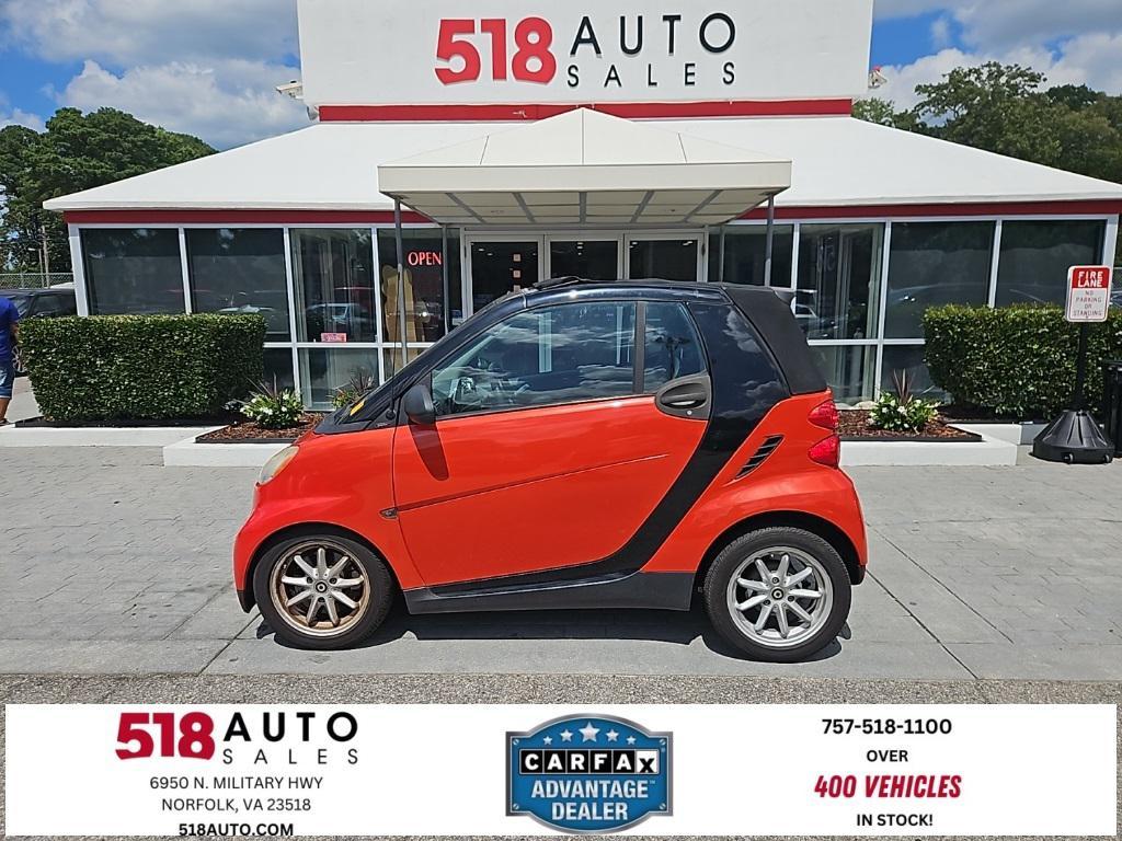 used 2008 smart ForTwo car, priced at $4,999