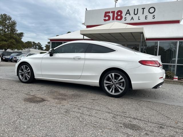 used 2018 Mercedes-Benz C-Class car, priced at $22,999