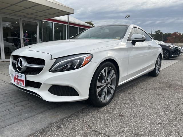 used 2018 Mercedes-Benz C-Class car, priced at $22,999