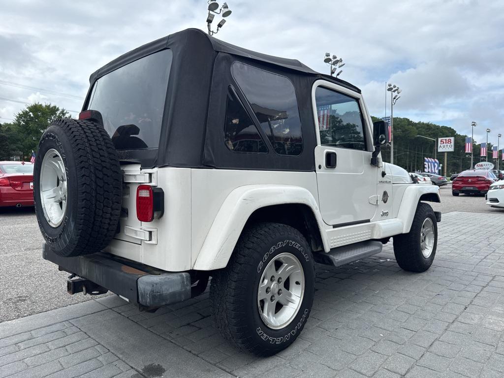 used 2002 Jeep Wrangler car, priced at $8,999