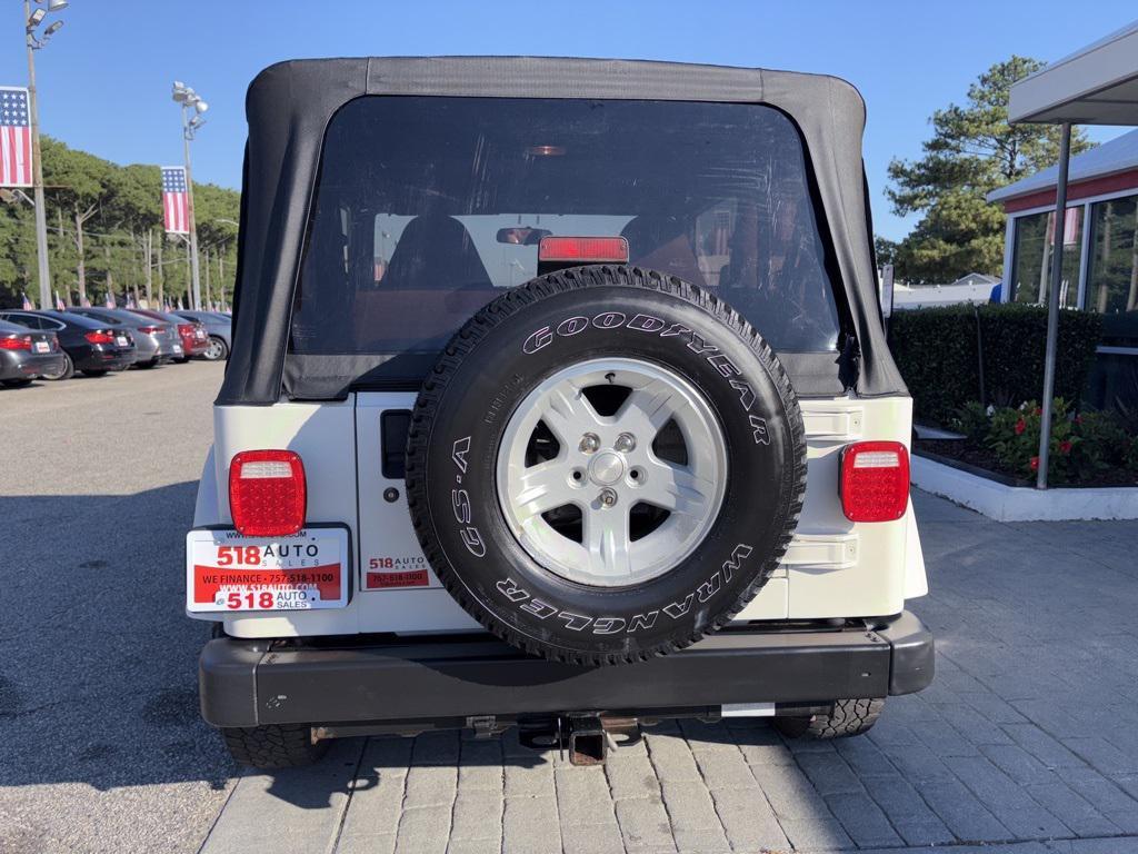 used 2002 Jeep Wrangler car, priced at $8,599