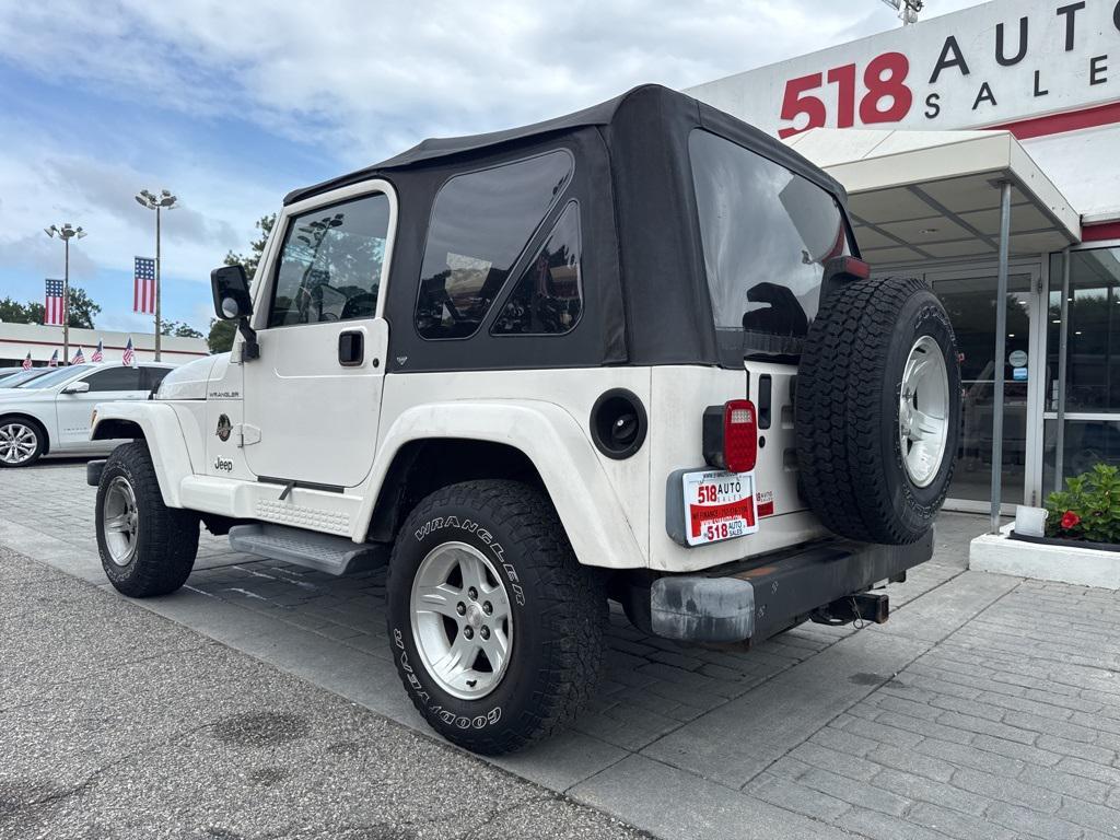 used 2002 Jeep Wrangler car, priced at $8,999