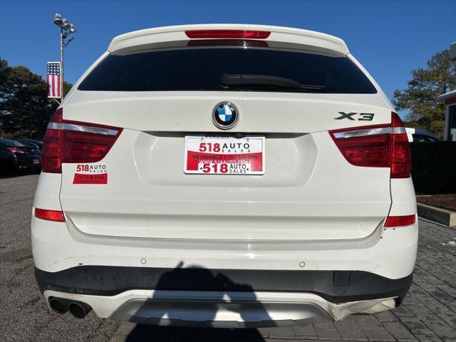 used 2016 BMW X3 car, priced at $13,500