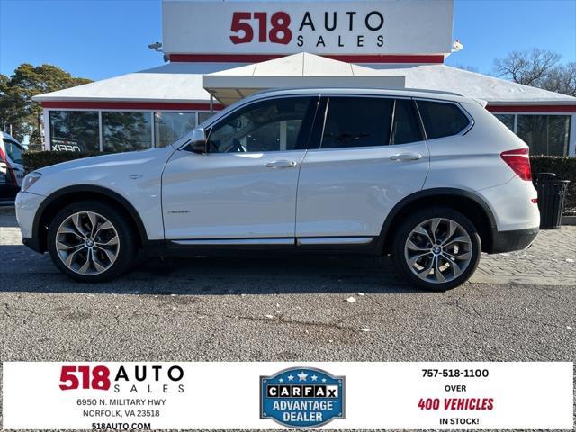 used 2016 BMW X3 car, priced at $13,500