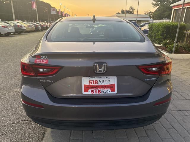 used 2021 Honda Insight car, priced at $13,500