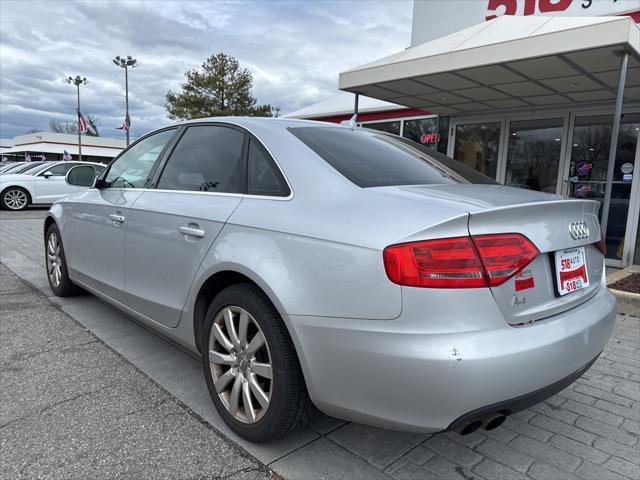 used 2009 Audi A4 car, priced at $6,500