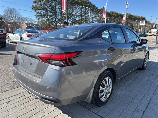 used 2020 Nissan Versa car, priced at $10,999