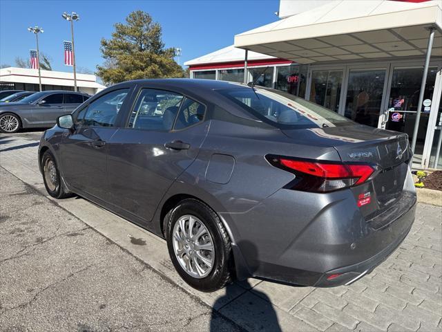 used 2020 Nissan Versa car, priced at $10,999