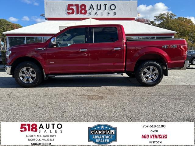 used 2015 Ford F-150 car, priced at $19,999