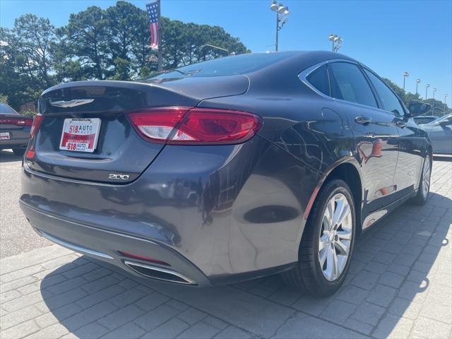 used 2015 Chrysler 200 car, priced at $7,999