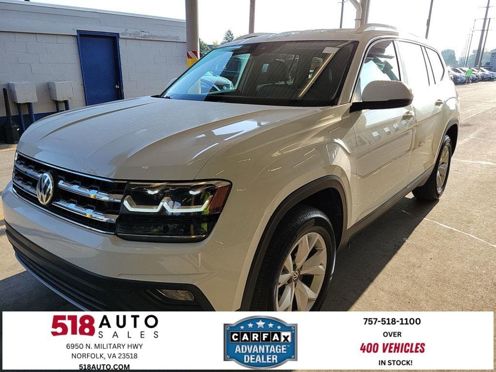 used 2018 Volkswagen Atlas car, priced at $13,500