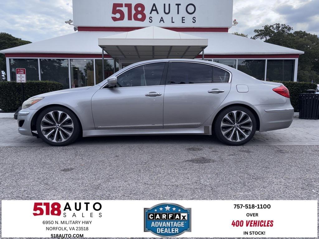 used 2012 Hyundai Genesis car, priced at $4,999