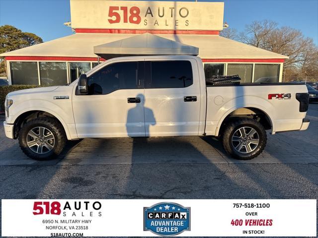 used 2016 Ford F-150 car, priced at $17,500