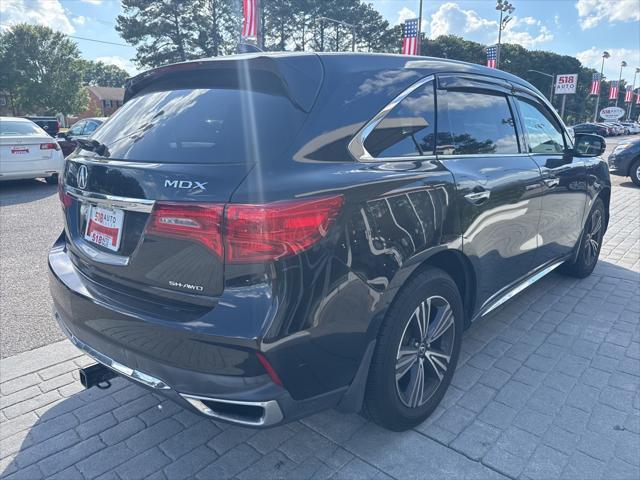 used 2018 Acura MDX car, priced at $19,999