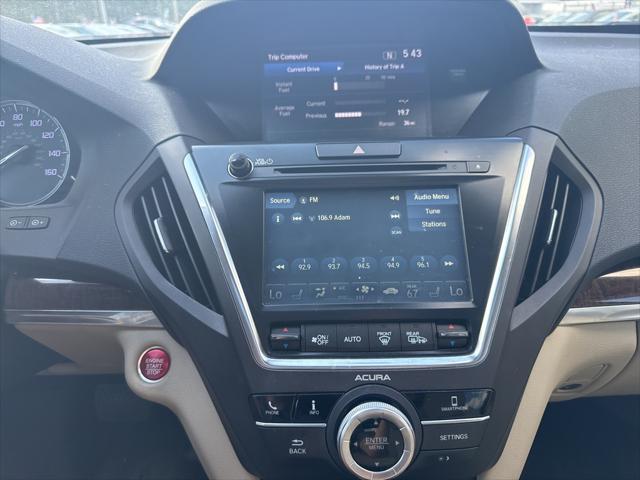 used 2018 Acura MDX car, priced at $19,999