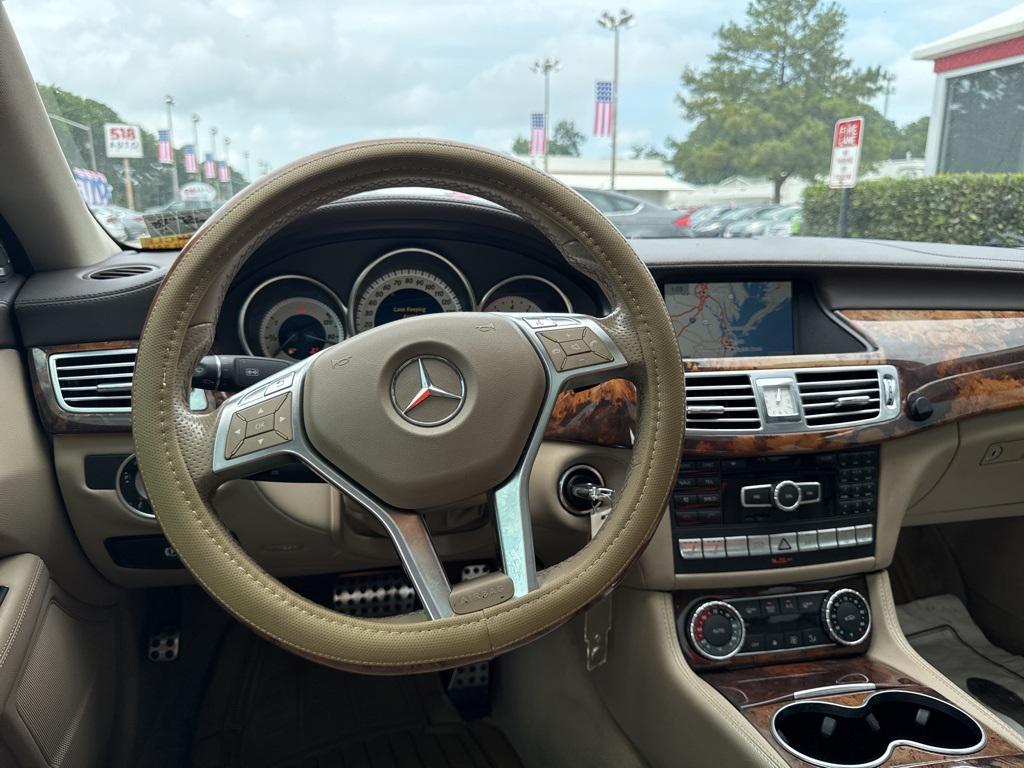 used 2014 Mercedes-Benz CLS-Class car, priced at $11,999