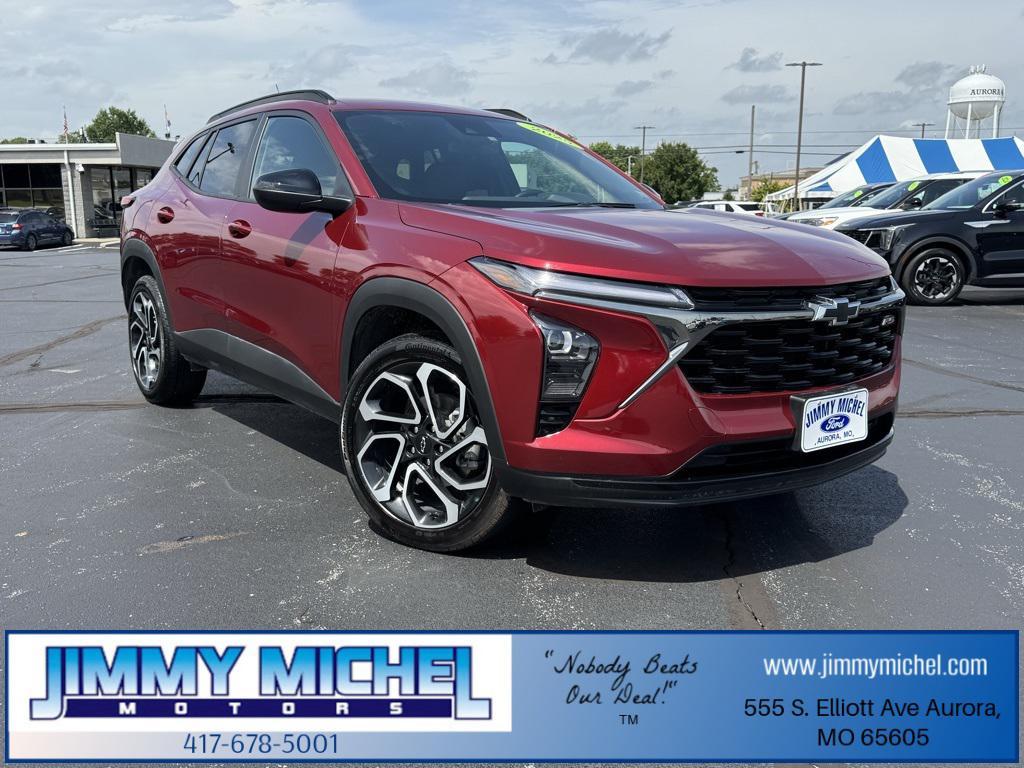 used 2025 Chevrolet Trax car, priced at $22,431