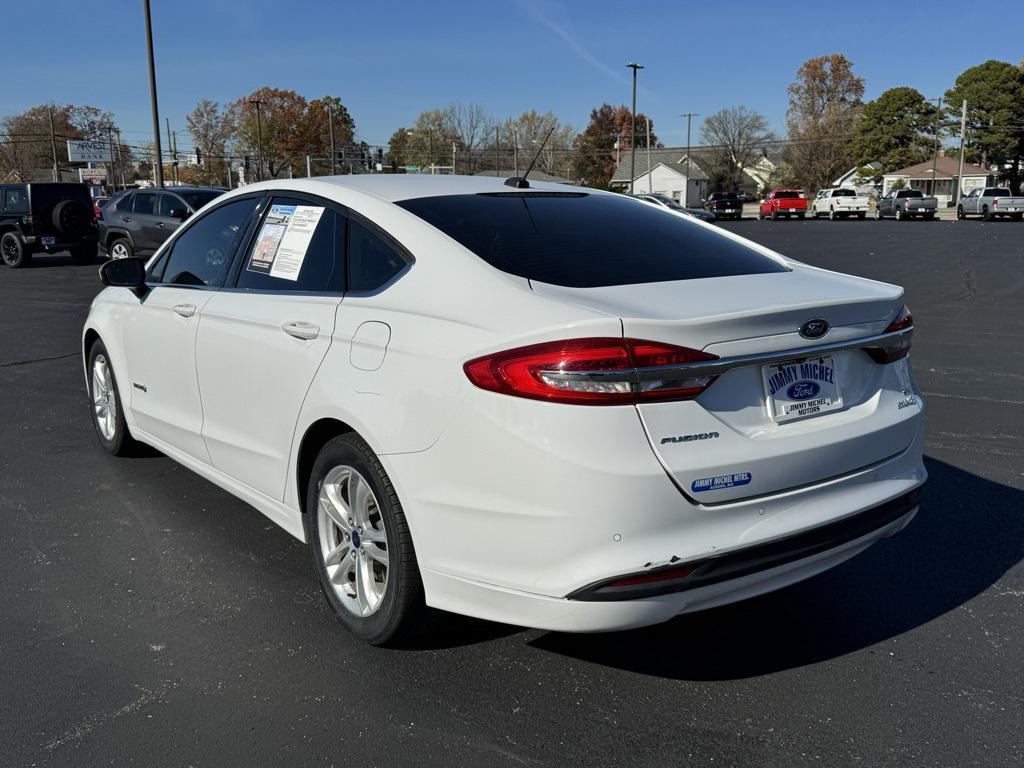 used 2018 Ford Fusion Hybrid car, priced at $10,000