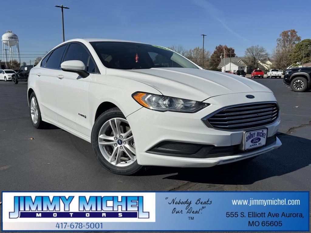 used 2018 Ford Fusion Hybrid car, priced at $10,000