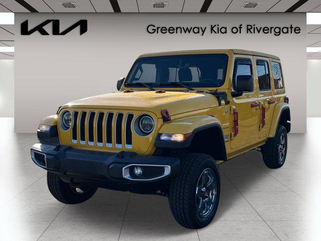 used 2019 Jeep Wrangler Unlimited car, priced at $27,751