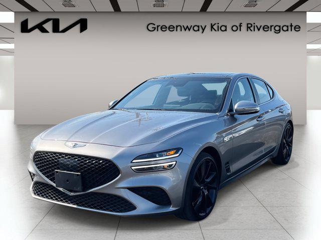 used 2022 Genesis G70 car, priced at $28,823