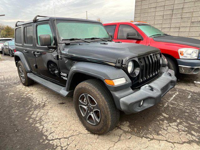 used 2018 Jeep Wrangler Unlimited car, priced at $26,077