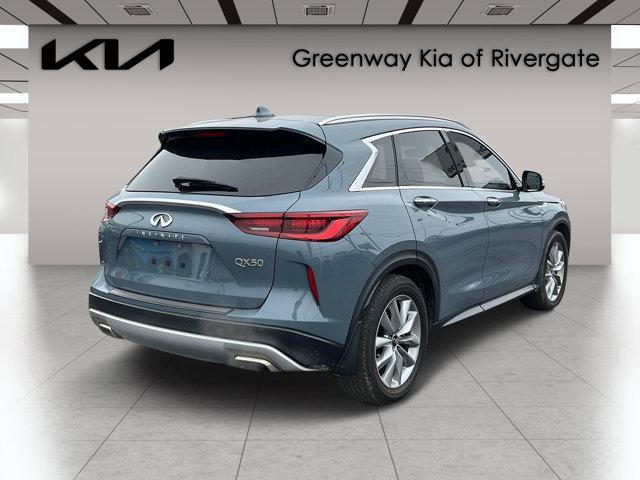 used 2022 INFINITI QX50 car, priced at $27,854