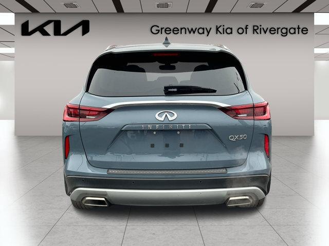 used 2022 INFINITI QX50 car, priced at $27,854