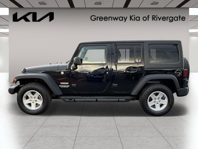 used 2017 Jeep Wrangler Unlimited car, priced at $22,978