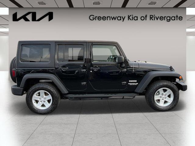 used 2017 Jeep Wrangler Unlimited car, priced at $22,978