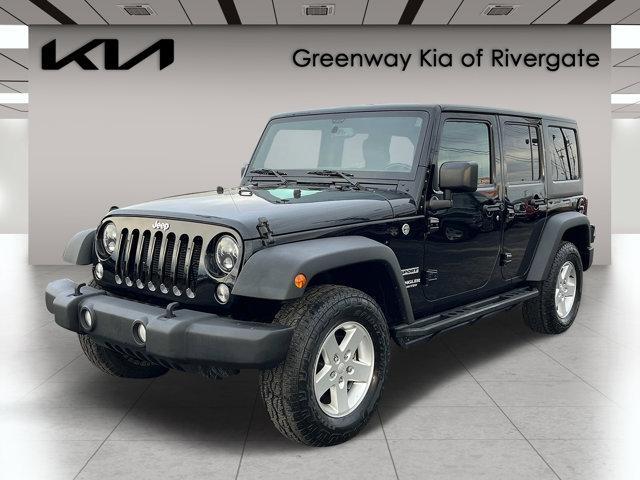 used 2017 Jeep Wrangler Unlimited car, priced at $22,978