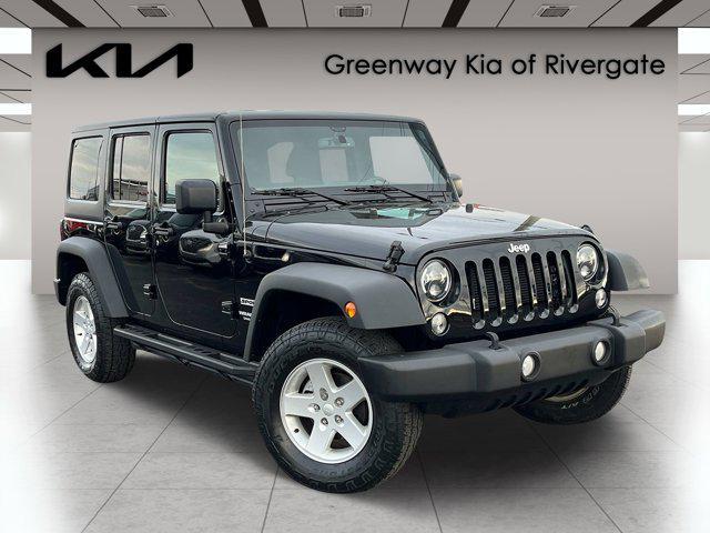 used 2017 Jeep Wrangler Unlimited car, priced at $22,978