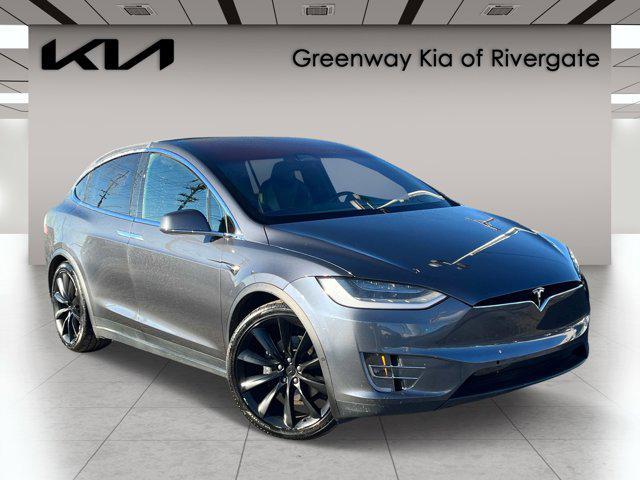 used 2021 Tesla Model X car, priced at $41,358