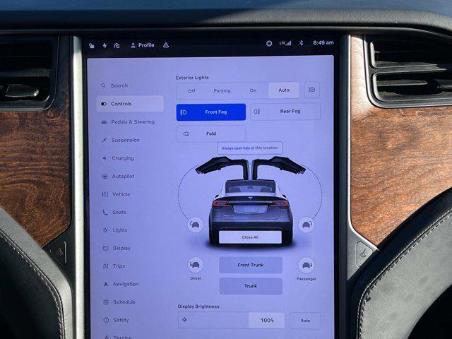 used 2021 Tesla Model X car, priced at $41,358