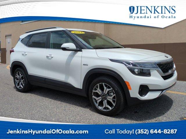 used 2021 Kia Seltos car, priced at $16,438