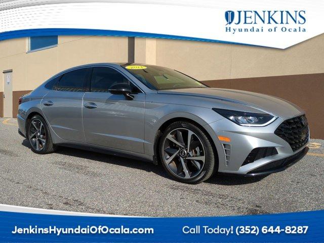 used 2021 Hyundai Sonata car, priced at $22,071