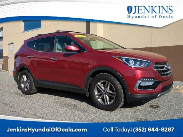 used 2018 Hyundai Santa Fe Sport car, priced at $14,832