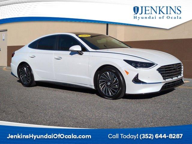 used 2021 Hyundai Sonata Hybrid car, priced at $24,429