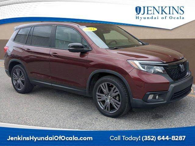 used 2021 Honda Passport car, priced at $23,447