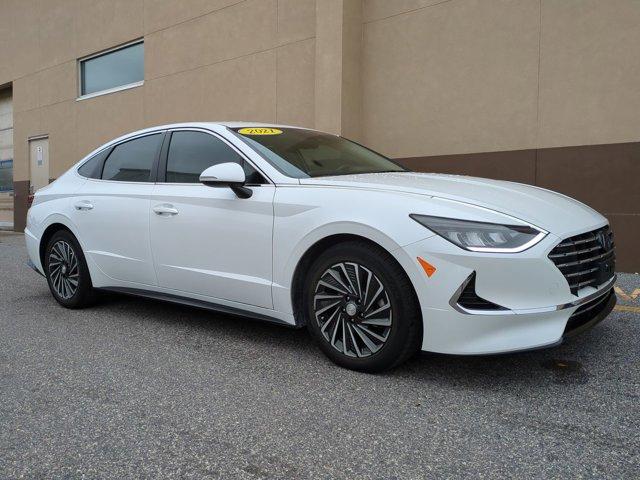 used 2021 Hyundai Sonata Hybrid car, priced at $16,987