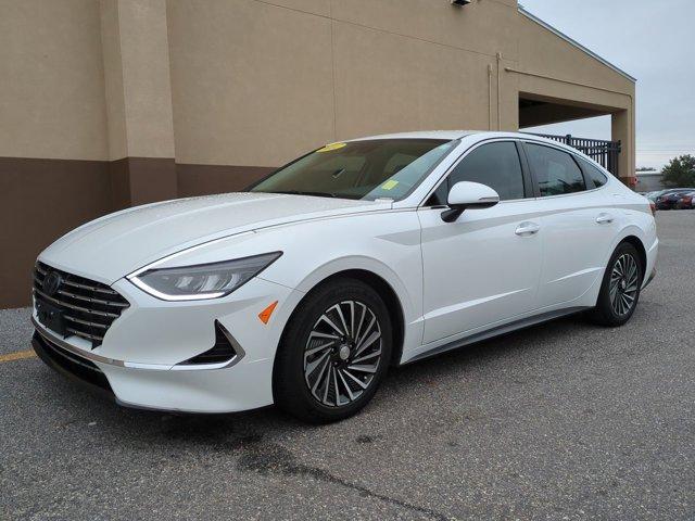 used 2021 Hyundai Sonata Hybrid car, priced at $16,987