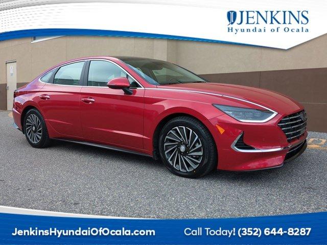 used 2021 Hyundai Sonata Hybrid car, priced at $23,550