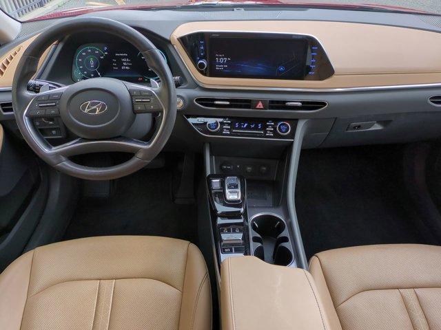 used 2021 Hyundai Sonata Hybrid car, priced at $23,550
