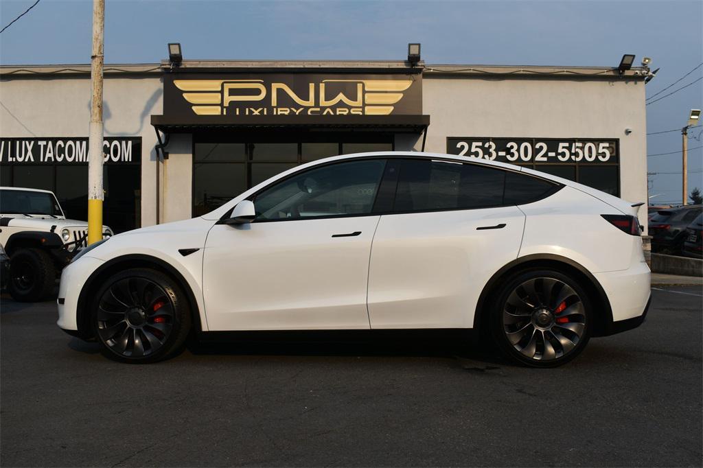 used 2021 Tesla Model Y car, priced at $25,990