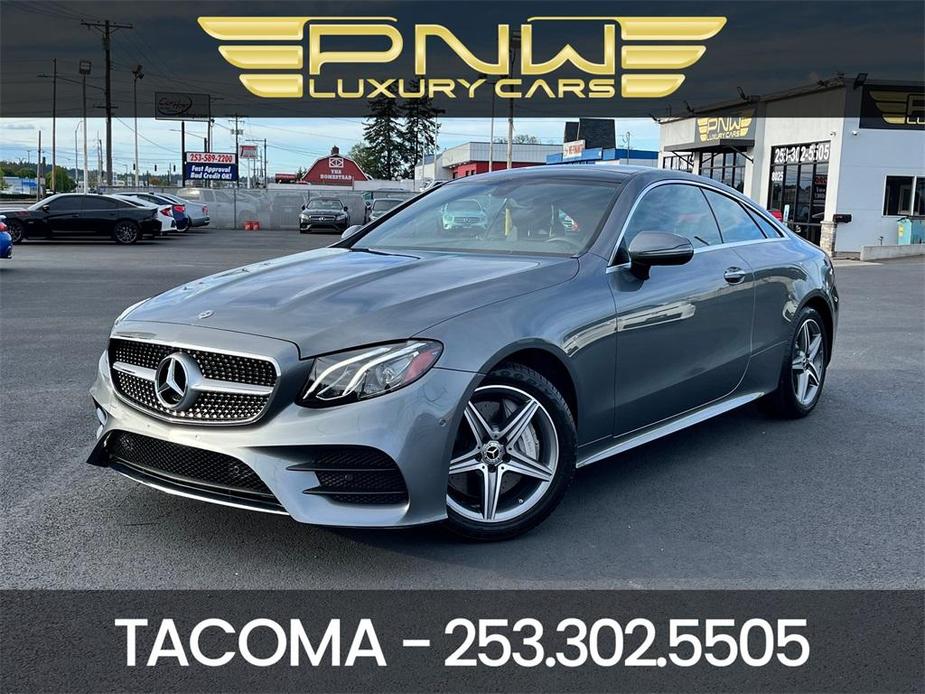 used 2018 Mercedes-Benz E-Class car, priced at $35,480