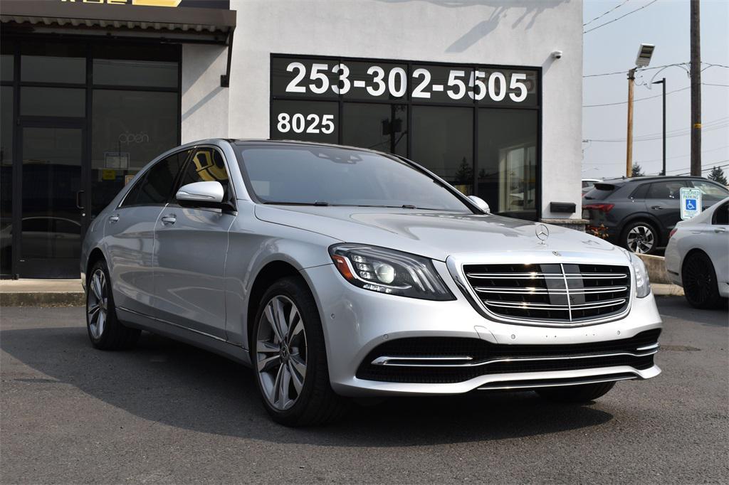 used 2018 Mercedes-Benz S-Class car, priced at $34,990