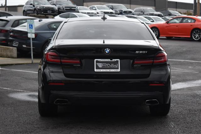 used 2022 BMW 530 car