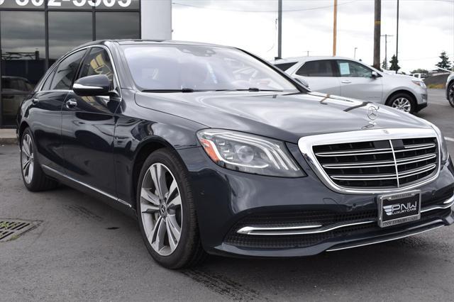 used 2018 Mercedes-Benz S-Class car, priced at $28,490