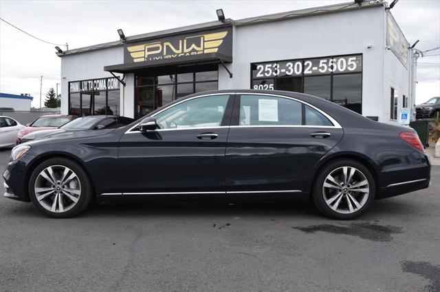 used 2018 Mercedes-Benz S-Class car, priced at $28,490